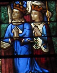Charlotte de Bourbon et son époux Janus de Lusignan, roi de Chypre et de Jérusalem