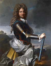 Le régent, Philippe d'Orléans, par Jean-Baptiste Santerre.
