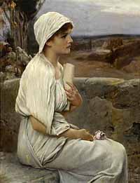 Représentation imaginaire d'Hypatie d'Alexandrie par Alfred Seifert (1901). Source : wiki/Hypatie/ domaine public