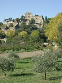Le château d'Ansouis, résidence principale d'Elzéar et Delphine de Sabran