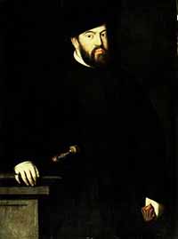 Portrait du roi Jean III du Portugal (1502-1557) par Antonis Mor, Musée Lázaro Galdiano à Madrid. Source : wiki/Jean III (roi de Portugal)/ domaine public