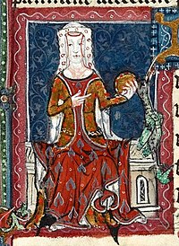 Jeanne de Kent ou Jeanne Plantagenêt Comtesse de Kent. Source : wiki/Jeanne de Kent/ domaine public