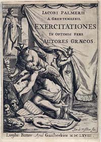 Jacques Le Paulmier de Grentemesnil, Exercitationes in optimos fere auctores Græcos, Gaasbeeck, 1668.