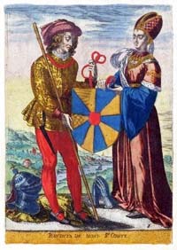 Baudouin VI de Flandre et Richilde de Hainaut