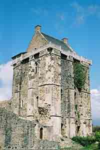 Château de Saint-Sauveur-le-Vicomte. Source : wiki/ Geoffroy d'Harcourt/ licence : CC BY-SA 3.0