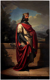 Portrait de Aurelio des Asturies par Eduardo Cano (Musée du Prado)