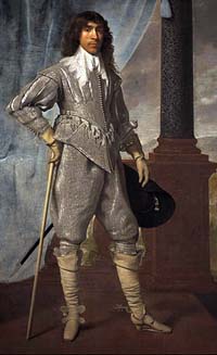 James Hamilton, 1er duc d'Hamilton par Daniel Mytens l'Ancien (Galerie nationale écossaise à Édimbourg)