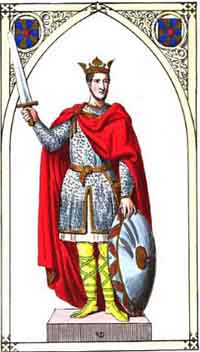 Baudouin II de Flandre dit Baudouin le Chauve Comte de Flandre de 879 à 918. Source : wiki/ Baudouin II de Flandre/ domaine public