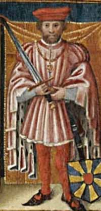 Arnoul II de Flandre dit le Jeune Comte de Flandre de 965 à 987. Source : wiki/ Arnoul II de Flandre/ domaine public