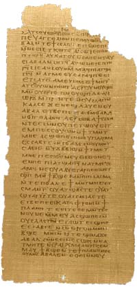 Évangile de la vérité, Codex 1, papyrus 17 de la Bibliothèque de Nag Hammadi.