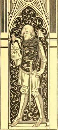 Henri de Lancastre 3ème comte de Leicester et de Lancastre. Source : wiki/Henri de Lancastre/ domaine public