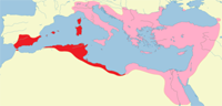 Exarchat de Carthage en 591 (source : wiki/Exarchat de Carthage/ Ichthyovenator) 