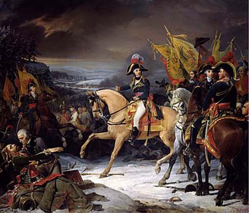 Bataille de Hohenlinden, 3 décembre 1800, peinture de Henri Frédéric Schopin. (Château de Versailles)