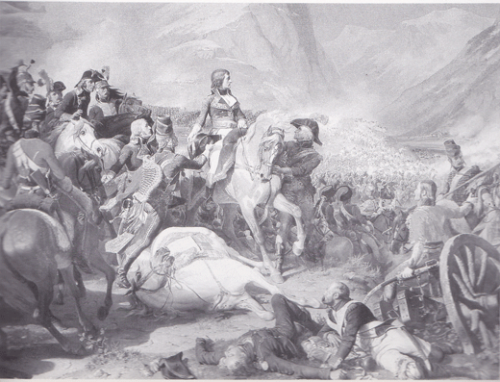 Bataille de Rivoli, peinture de Philippoteau, musée de Versailles, photo Jose